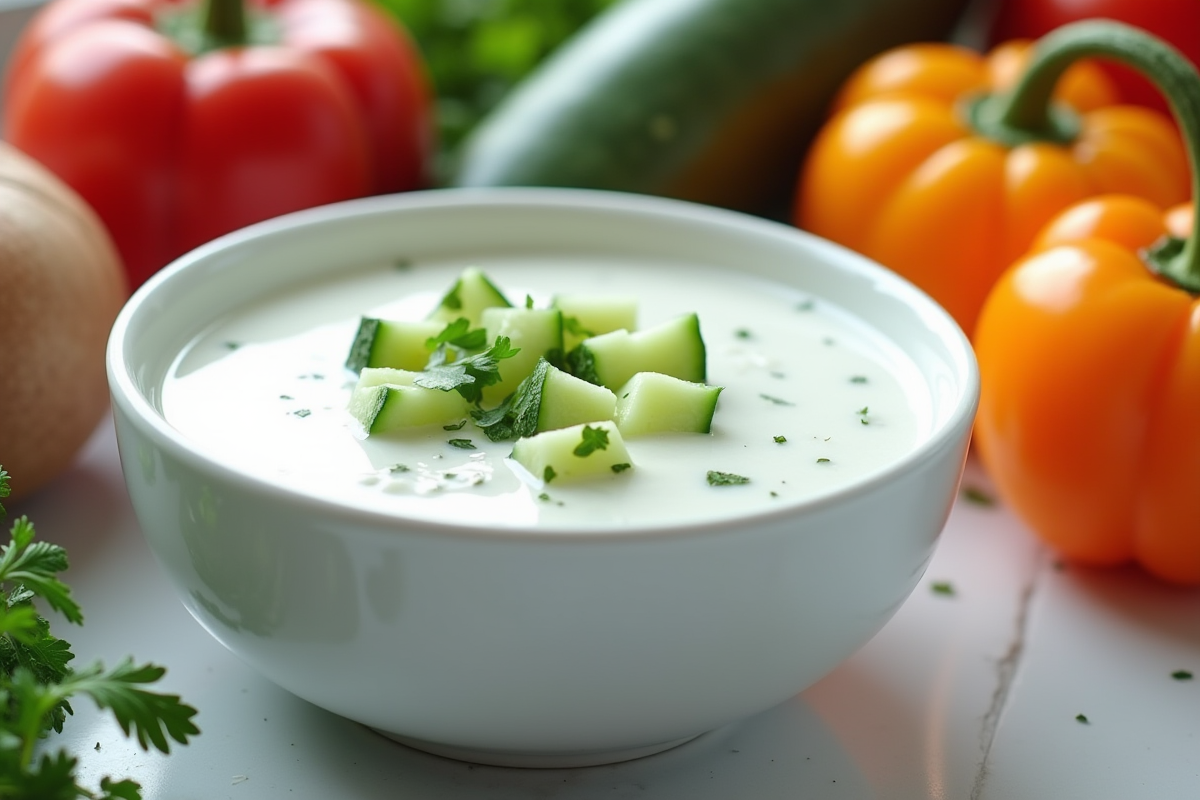 sauce concombre